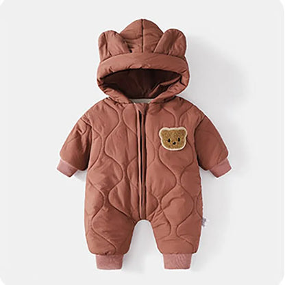 Warm Winter Baby Romper