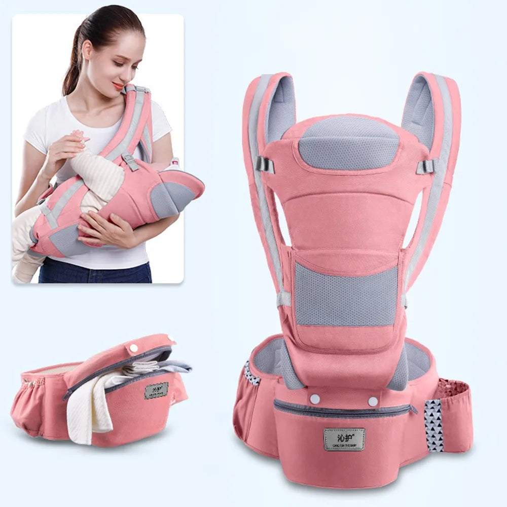 Ergonomic Carrier with Hipseat
