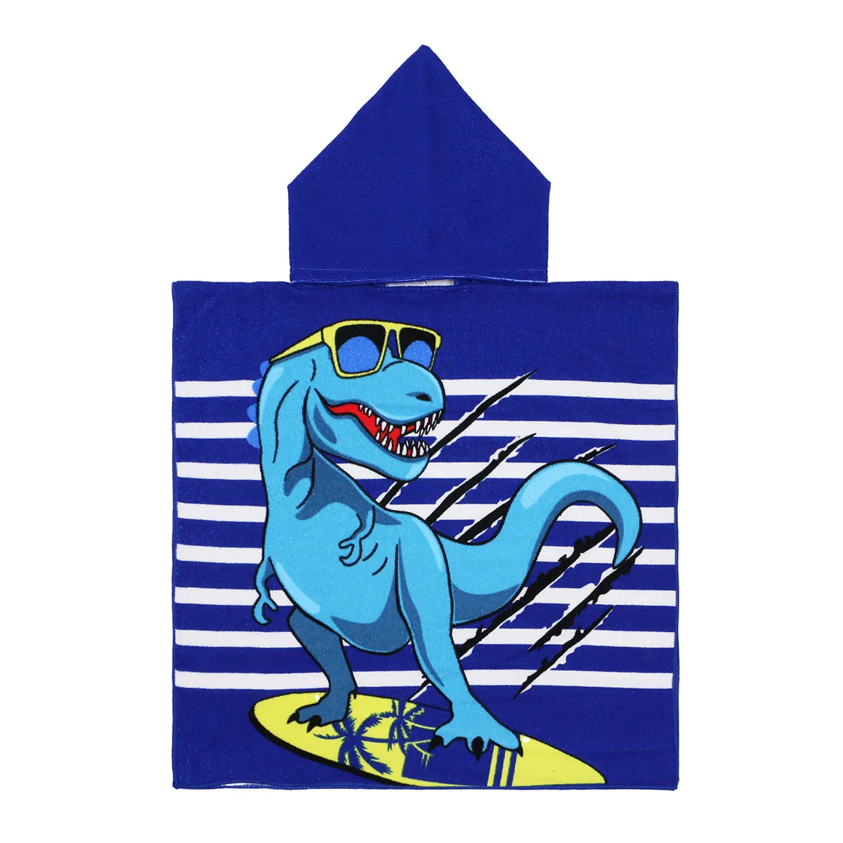 Cartoon Hooded Bath Towel Cloak