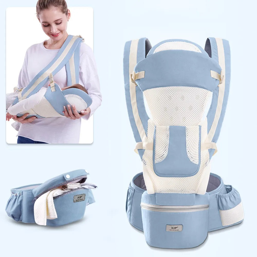 Ergonomic Carrier with Hipseat