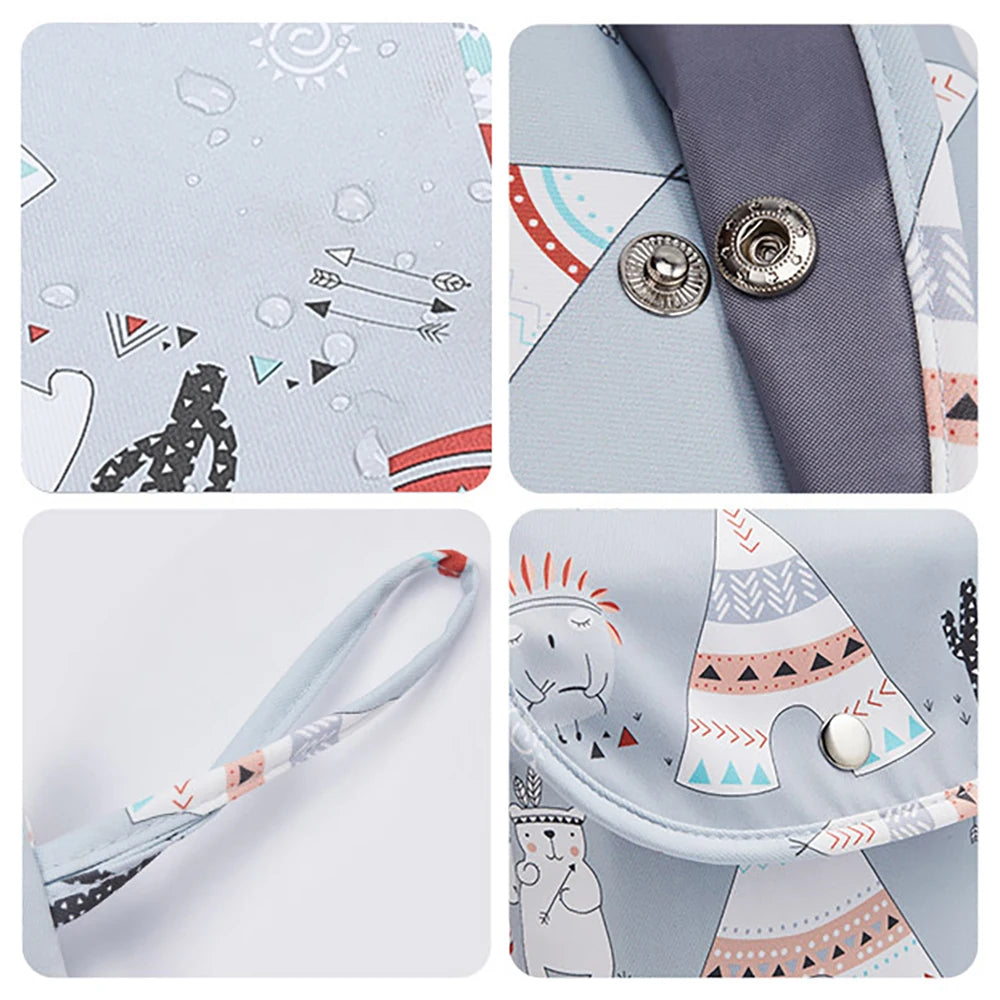 Waterproof Baby Diaper Bag + Wet Dry Organizer | Baby Blossom Shop