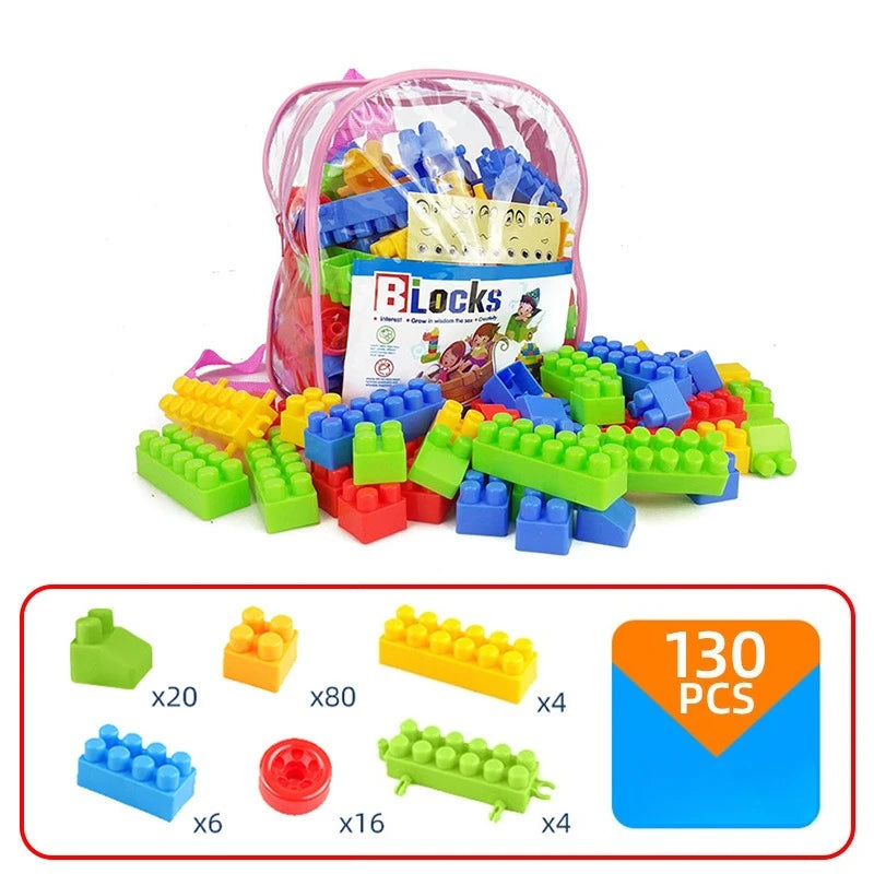 130pcs Large Building Blocks